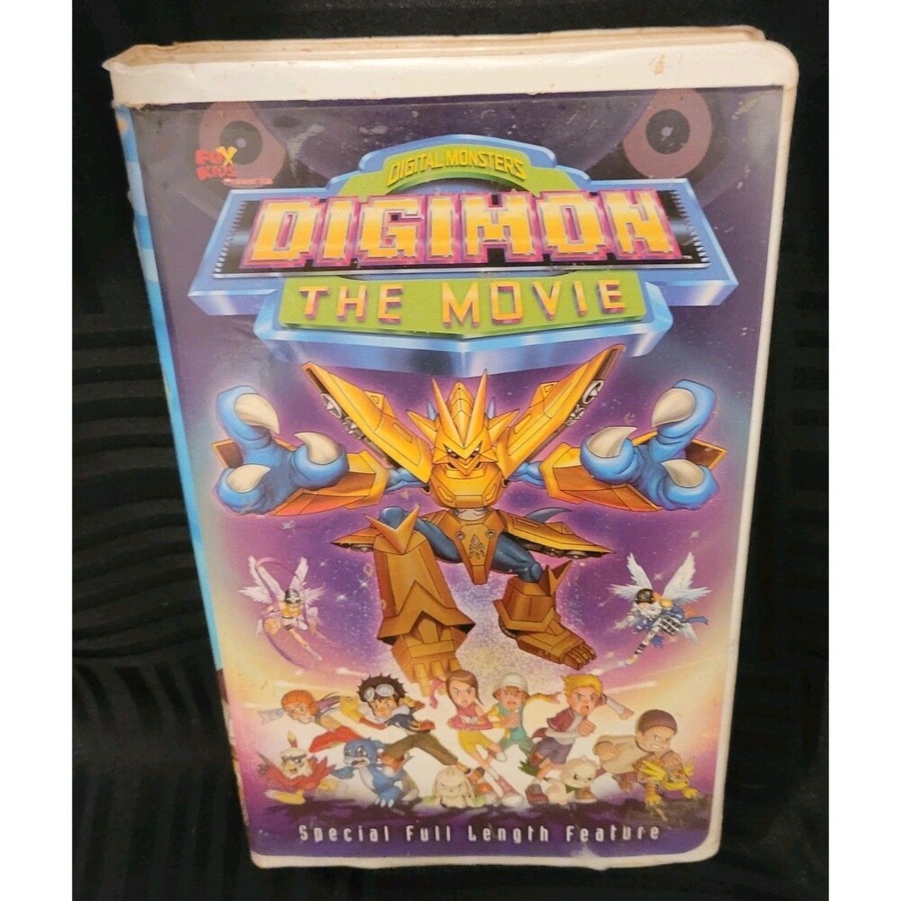 Digimon: The Movie (VHS, 2000) Special Full Length Feature